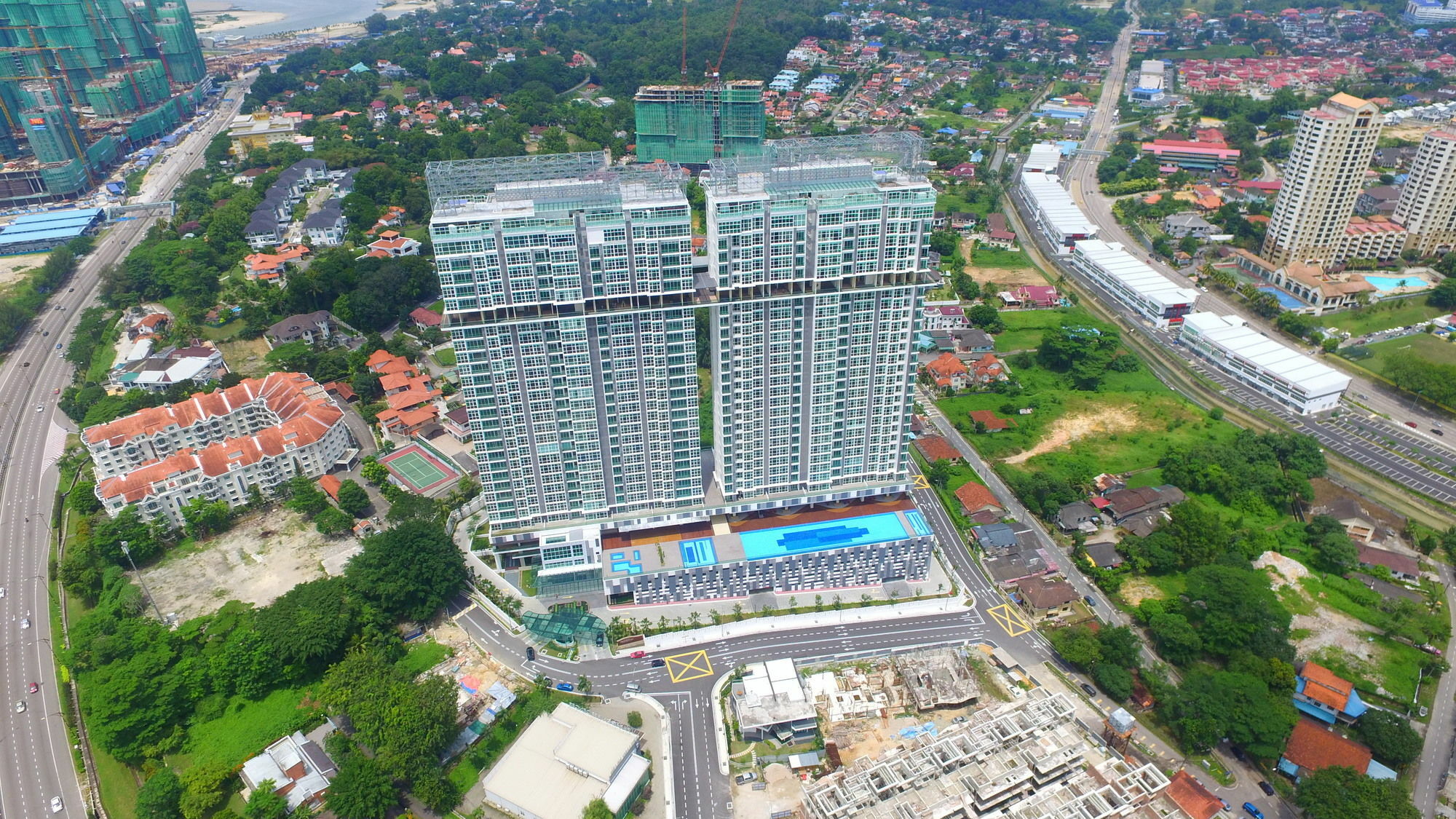 جوهر بهرو Jb City Paragon Serviced Apartment المظهر الخارجي الصورة